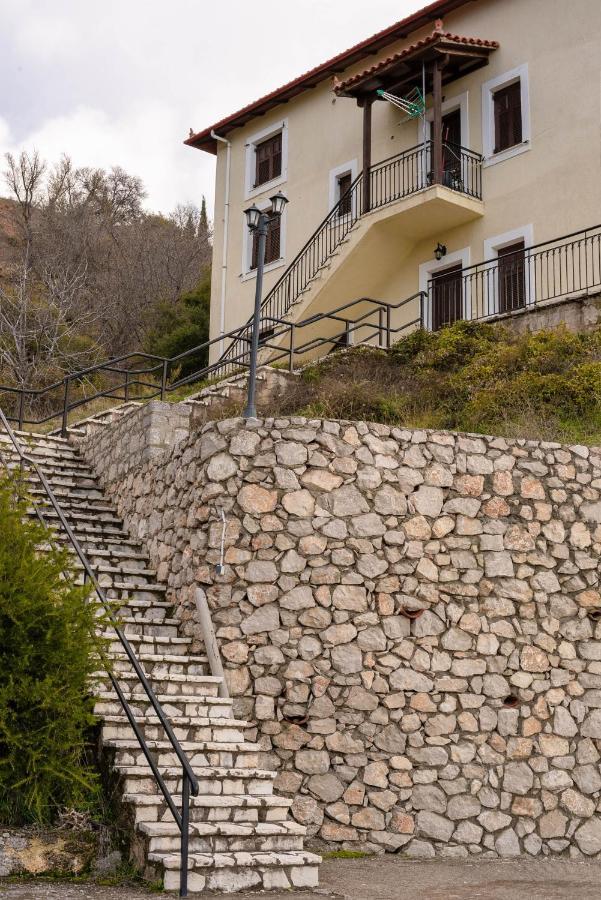 Meli Apartments Arachova Buitenkant foto